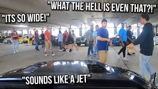 Reactions to my Widebody and Boosted Mustang! *Breaking Necks!*