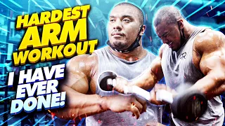 HARDEST ARM WORKOUT I HAVE EVER DONE!