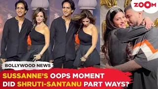 Sussanne Khan's OOPS moment at Heeramandi's screening | Shruti's relationship with bf Santanu over?