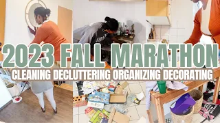 OVER 1 HOUR OF FALL CLEANING MOTIVATION | EXTREME CLEAN WITH ME MARATHON 2023