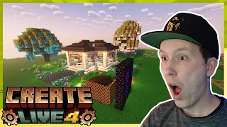 NEUES PROJEKT | Wir betteln alle an! | Minecraft Create Live 4 | 01 |  #createlive4