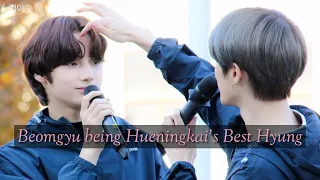 Beomgyu being Hueningkai's Best Hyung