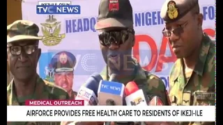 Airforce organise free medical outreach for residents of Ikeji-Ile community, Osun