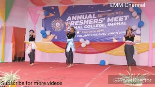 Mitchi Karan dance performance || Imphal College Freshers'  Meet 2018-19