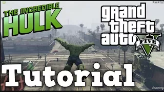 Easily: GTA 5: How To Install HULK MOD PC! *EASY* | FULL TUTORIAL ( GTA 5 PC Mods)