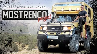 🌍🚙 TOYOTA Mostrenco CAMPER Project | Land Cruiser LJ73 1988 | Hand Made by Chris Overland Nomad
