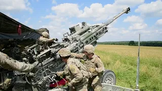 2CR Artillery Hell with M777 Howitzer, Footage of Pcf. Ruben Rojas Live Firing Exercise