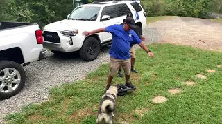 Two old men and One Wheel