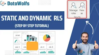 Implement Static and Dynamic Row Level Security (RLS) in Power BI