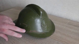 Пожарный стальной шлем 1961-1973 гг.