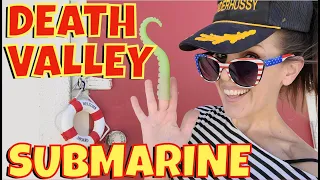 Death Valley Life #19: The Bikini Poster Incident and the Coolest Submarine in Death Valley