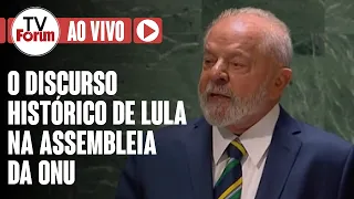 O discurso histórico de Lula na Assembleia da ONU