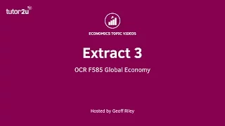 OCR F585 Economics - Extract 3 - Primary Product Dependency and the Terms of Trade