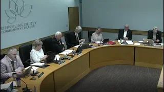 JCCC Board of Trustees Meeting for December 13th, 2018