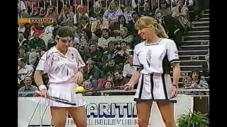 Steffi Graf/Arantxa Sanchez-Vicario vs. Mansour Bahrami/Ilie Nastase Kiel 1993 EXO 🆕