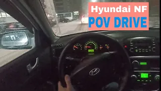 HYUNDAI SONATA NF 2007. POV TEST-DRIVE. Тест-драйв от первого лица