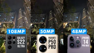 iPhone 14 Pro RAJA KAMERA HAPE?! vs Galaxy S22 Ultra vs Huawei P50 Pro | Camera Blind Test Eps 10