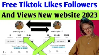 Tiktok Likes Followers Views Kaise Badhaye | Tiktok Likes Trick 2023 | Free Tiktok Followers