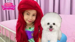 Alice y princesa intercambiaron sus mascotas