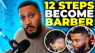 How to become a barber in 12 steps