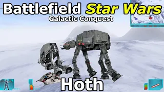 Battlefield Galactic Conquest Hoth Multiplayer Gameplay