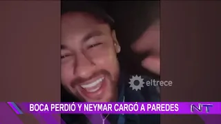 Boca perdió y Neymar cargó a Paredes