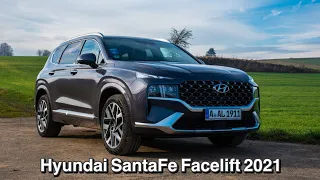 Hyundai SantaFe Facelift 2021 2.2 CRDi 4WD 8DCT SIGNATURE SEVEN - Fahrbericht/Test/Review (deutsch)