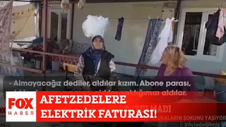 Afetzedelere elektrik faturası! 2 Aralık 2021 Selçuk Tepeli ile FOX Ana Haber