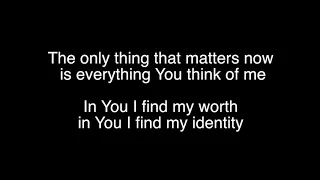 You Say - Lauren Daigle. Instrumental backing track with Lyrics