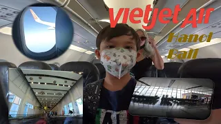 Vietjet A321 Economy Class from Hanoi to Bali