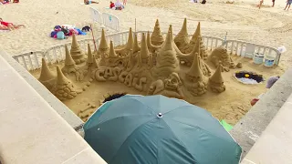 Dji Osmo Plus sand sculptures