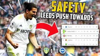 Has That Saved Our Season❓ | Leeds 1-1 Brighton - Post-Match Reaction | #SSS
