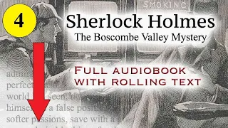 Sherlock Holmes - The Boscombe Valley Mystery - full audiobook with rolling text -Arthur Conan Doyle