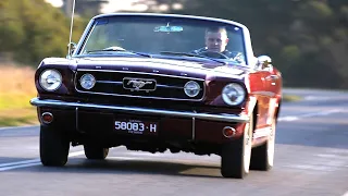 NO ROOF!  - 1966 Ford Mustang GT Convertible test!