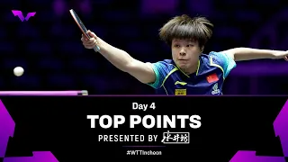 Top Points of Day 4 presented by Shuijingfang | #WTTIncheon 2024