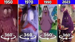 360 VR Grimace Shake Commercial | 1950 Vs 1970 Vs 1990 Vs 2023 | Side by Side Comparison