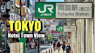 Tokyo’s Hotel “Budget” Town | Ryogoku & Sumo Arena Street View