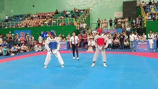 38th Assam State Taekwondo Championship at Guwahati. Final Match Under 54kg