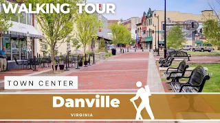 Danville Virginia - Town Center - Silent Walking Tour