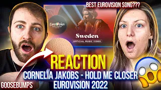 ITALIANS REACT to CORNELIA JAKOBS - HOLD ME CLOSER - Sweden Eurovision 2022 🇸🇪 / Ludo&Cri
