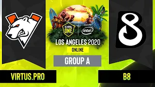 Dota2 - Virtus.pro vs. B8 - Game 2 - Group A - EU/CIS - ESL One Los Angeles