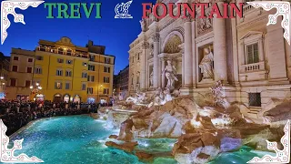 History and Curiosities of The Trevi Fountain in Rome 💭