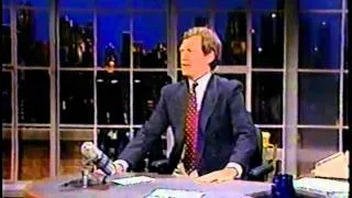 The David Letterman Show - Monologue - Top 10 list