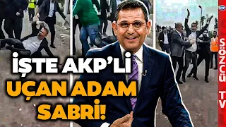 İzlerken Utandık! Bu da Siyasetin Uçan Adam Sabri'si! AKP'li İsim Kendini Yerlere Attı