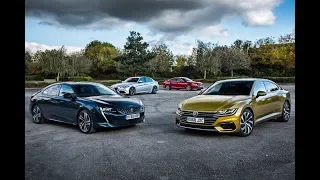 2019 Peugeot 508 vs Volkswagen Arteon vs Alfa Romeo Giulia vs Audi A5 Sportback