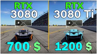 RTX 3080 vs RTX 3080 Ti -  Test in 12 Games at 2160p - 4K |  Tech MK