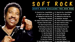 Lionel Richie, Billy Joel, Elton John, Rod Stewart, Bee Gees, Lobo🎙 Soft Rock Love Songs 70s 80s 90s