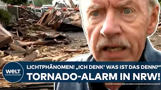 HAGEN: Tornado-Alarm in NRW! "Hab nur Lichtphänomen gesehen! Ich denk’, was ist das denn?"