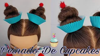 CRAZY HAIR CUPCAKE #erikasuárez