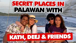 SECRET PLACES IN PALAWAN UNLOCKED WITH KATH, DEEJ, & FRIENDS! | MEET JOEBIANX